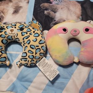 Squishmallow neck pillows
